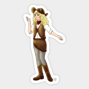 Gold Rush Tammy Sticker